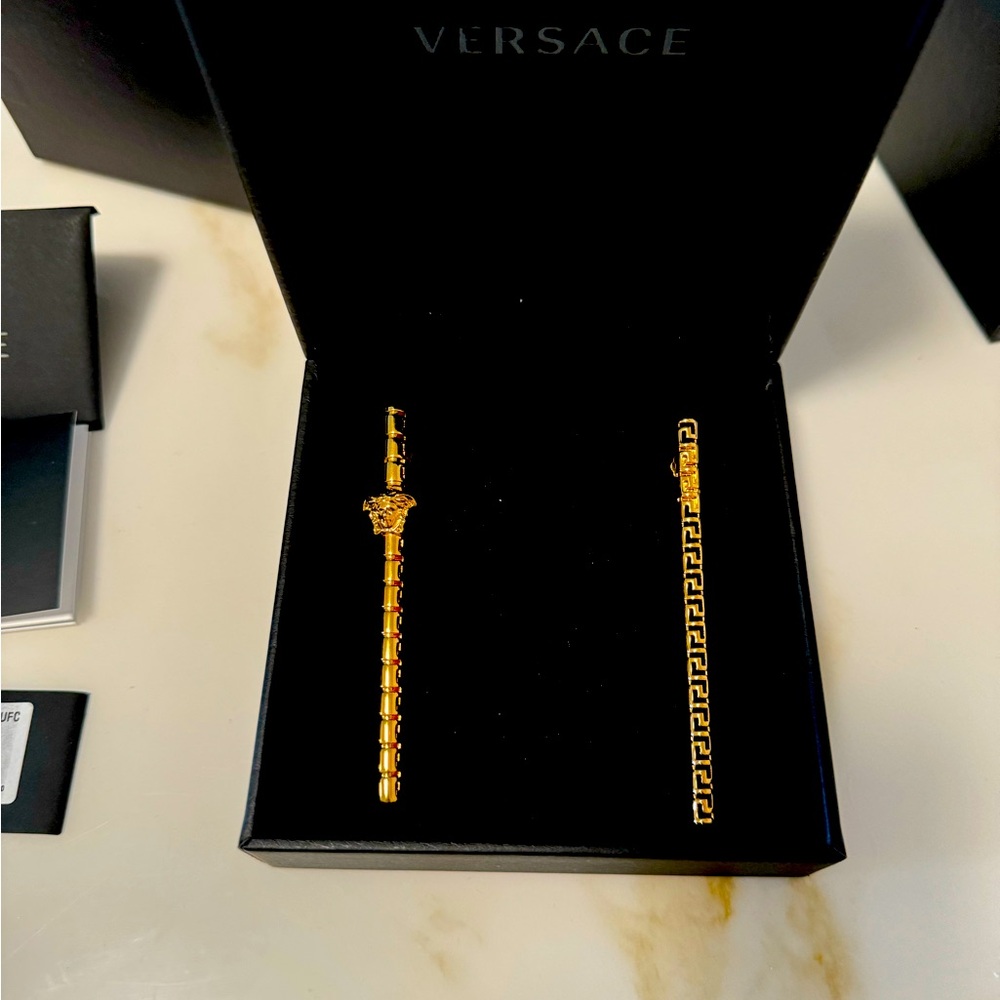 Versace Gold Earrings